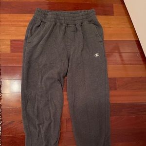 dark grey heather sweatpants